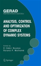 El-Kébi Boukas, Elkebir Boukas, El-Kebir Boukas, El-Kébir Boukas, El-Kibir Boukas, Roland P. Malhame... - Analysis, Control and Optimization of Complex Dynamic Systems