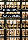 Charles Maccluer, Charles R. Maccluer, MacCluer Charles R. - Honors Calculus