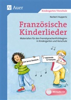 Norbert Huppertz, Norbert Huppertz - Französische Kinderlieder, m. 1 CD-ROM