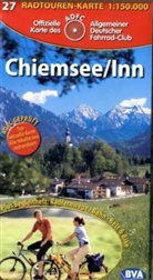 ADFC Radtourenkarten: ADFC-Radtourenkarte Chiemsee, Inn