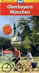 ADFC Radtourenkarten: Oberbayern, München