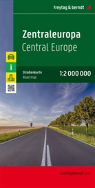 freytag &amp; berndt, Freytag-Berndt und Artaria KG, Freytag-Bernd und Artaria KG, Freytag-Berndt und Artaria KG - Freytag Berndt Autokarte: Zentraleuropa, Straßenkarte 1:2 Mio., freytag & berndt. Centraal Europa / Europa central