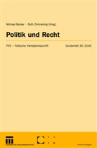 Becke, Michae Becker, Michael Becker, ZIMMERLIN, Zimmerling, Zimmerling... - Politische Vierteljahresschrift (PVS) - 36: Politik und Recht