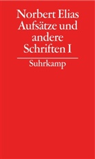 Norbert Elias - Gesammelte Schriften - 14: Aufsätze und andere Schriften. Tl.1