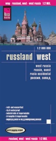 Peter Rump Verlag - World Mapping Project: Reise Know-How Landkarte Russland, West. West Russia. Russie, ouest. Rusia occidental