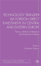 J. Stephan, Stephan, J Stephan, J. Stephan, Johannes Stephan - Technology Transfer Via Foreign Direct Investment in Central Eastern