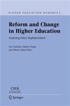 Alberto Amaral, Ase Gornitzka, Åse Gornitzka, Mauric Kogan, Maurice Kogan - Reform and Change in Higher Education