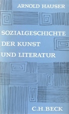 Arnold Hauser - Sozialgeschichte der Kunst und Literatur