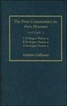 Andrew Galloway, Andrew (EDT)/ Barney Galloway - Penn Commentary on Piers Plowman, Volume 1