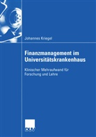 Johannes Kriegel - Finanzmanagement im Universitätskrankenhaus
