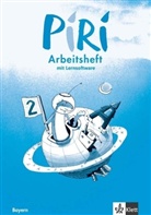 Piri, Das Sprach-Lese-Buch, Ausgabe Bayern: 2. Schuljahr, Arbeitsheft m. CD-ROM