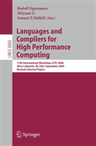Rudolf Eigenmann, Zhiyua Li, Zhiyuan Li, Samuel P. Midkiff, Samuel P Midkiff - Languages and Compilers for High Performance Computing