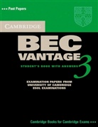 Cambridge BEC, Vantage 3: Student's Book with Answers, w, 2 Audio-CDs