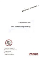 Christina Klein - Der Schenkungsvertrag