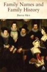 David Hey, Hey David - Family Names and Family History