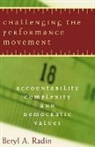 Beryl Radin, Beryl A. Radin - Challenging the Performance Movement