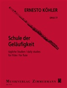 Ernesto Köhler - Schule der Geläufigkeit op. 77 für Flöte