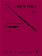 Ernesto Köhler - 20 leichte und melodische Lektionen. H.1