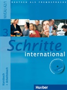 Silk Hilpert, Silke Hilpert, Daniel Niebisch, Daniela Niebisch, Penning-Hiemstra, Sylvette Penning-Hiemstra... - Schritte international - 3: Kursbuch + Arbeitsbuch, m. Arbeitsbuch-Audio-CD