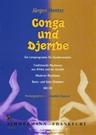 Jürgen Hentze, Sponsel, Joachim Sponsel - Conga und Djembe. Ein Lernprogramm für Handtrommeln, m. Audio-CD
