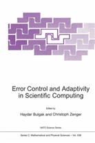 Hayda Bulgak, Haydar Bulgak, Zenger, Zenger, Christoph Zenger - Error Control and Adaptivity in Scientific Computing
