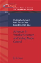 Enric Fossas Colet, C. Edwards, Christopher Edwards, E. Fossas Colet, Enri Fossas Colet, Enric Fossas Colet... - Advances in Variable Structure and Sliding Mode Control