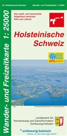 Wander- und Freizeitkarte - Bl.23: Wander- und Freizeitkarte Holsteinische Schweiz