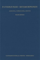 Franz Bömer, Ulric Schmitzer, Ulrich Schmitzer - P. Ovidius Naso: Metamorphosen - Teil 1: P. Ovidius Naso, Metamorphosen. Tl.1