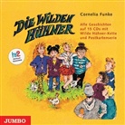 Cornelia Funke - Die Wilden Hühner, alle Folgen im Schuber, 15 Audio-CDs (Audiolibro)