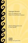 Wolfgang Kraus, R. Glenn Wooden - Septuagint Research