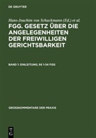 Paul Jansen, Lothar Briesemeister, Renat König, Renate König, Peter-Hendrik Müther, Peter-Hendrik Müther u a... - FGG, Gesetz über die Angelegenheiten der freiwilligen Gerichtsbarkeit - Band 1: Einleitung; §§ 1-34 FGG