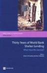 Robert M. (EDT)/ Kalarickal Buckley, Robert M. Buckley, Jerry Kalarickal - Thirty Years of World Bank Shelter Lending