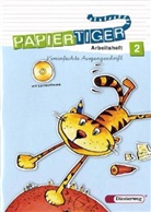 Rüdiger Urbanek - Papiertiger - Neubearbeitung: 2. Schuljahr, Arbeitsheft, Vereinfachte Ausgangsschrift, m. CD-ROM