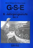 Böttge, Heiner Böttger, Seyler, Karl-Hans Seyler - GSE - Geschichte, Sozialkunde, Erdkunde: 8. Jahrgangsstufe. Bd.2
