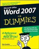 Sandra Geisler, Dan Gookin - Word 2007 For Dummies