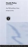 Barry Owen, Barry G. Owen, Barry G. Wall Owen, Ann Wall, Ann Owen Wall, Barry Owen... - Health Policy