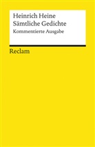 Heinrich Heine, Bern Kortländer, Bernd Kortländer - Sämtliche Gedichte.