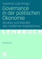 Susann Luetz, Susanne Luetz, Susanne Lütz - Governance in der politischen Ökonomie
