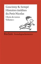 Goscinn, Ren Goscinny, René Goscinny, Sempe, Jean-Jacques Sempé, Roswith Guizetti... - Histoires inédites du Petit Nicolas