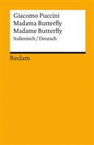 Giacomo Puccini, Hennin Mehnert, Henning Mehnert - Madama Butterfly / Madame Butterfly. Italienisch/Deutsch