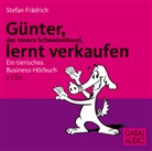 Stefan Frädrich, Stefan Frädrich - Günter, der innere Schweinehund, lernt verkaufen, 2 Audio-CD (Hörbuch)