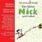 Ren Goscinny, René Goscinny, Jean-Jacques Sempé, Rufus Beck, Jean-Jacques Sempé - Der kleine Nick spielt Fussball (Audiolibro)