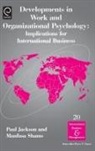 Paul Jackson, Manfusa Shams - Developments in Work and Organizational Psychology