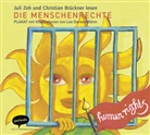 Diverse, Diverse Diverse, Christian Brückner, Juli Zeh - Die Menschenrechte, 1 Audio-CD (Hörbuch)
