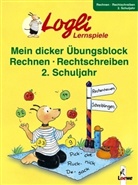Corina Beurenmeister, Falko Honnen - Mein dicker Mal- und Übungsblock: Mein dicker Übungsblock Rechnen, Rechtschreiben, 2. Schuljahr