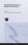 R. Eccleshall, Robert Walker Eccleshall, Robert Eccleshall, Eccleshall Robert, Graham Walker - Biographical Dictionary of British Prime Ministers