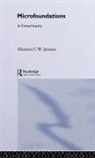 M. Janssen, Maarten Janssen, Maarten (Erasmus School of Economics Janssen, Maarten C. W. Janssen, Maarten C.w. Janssen, Maarten Christiaan Wilh Janssen... - Microfoundations