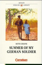 Bette Greene, Liese Hermes - Senior English Library. Juvenile Fiction: The Summer of my German Soldier. Textheft