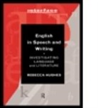 Rebecca Hughes - English in Speech and Writing