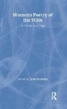 Jane Dowson, Jane Dowson, Jane (De Montfort University Dowson - Women's Poetry of the 1930s